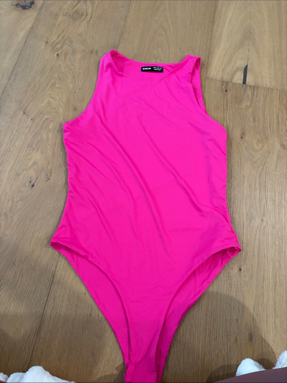 SHEIN Bright Hot Pink High-Cut